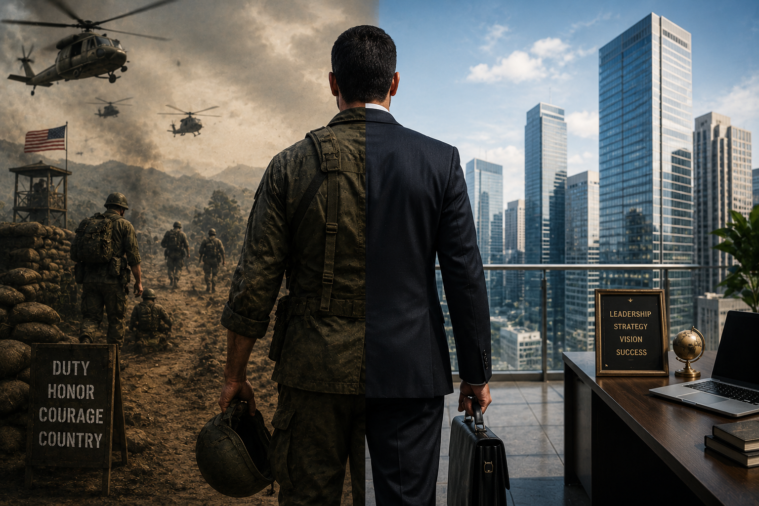 Military Leadership Journey from Soldier to Business Leader